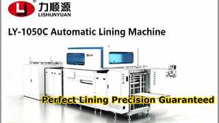Máquina automática para fabricar caixas LY-1050C