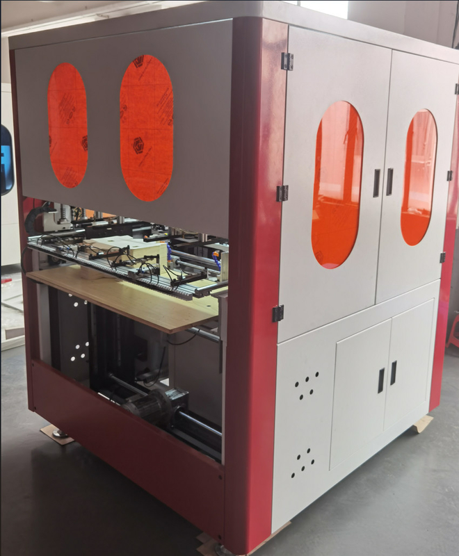 Máquina automática de embalagem de caixas de papelão para fazer caixas de embalagem, calçados, roupas, caixas de alimentos