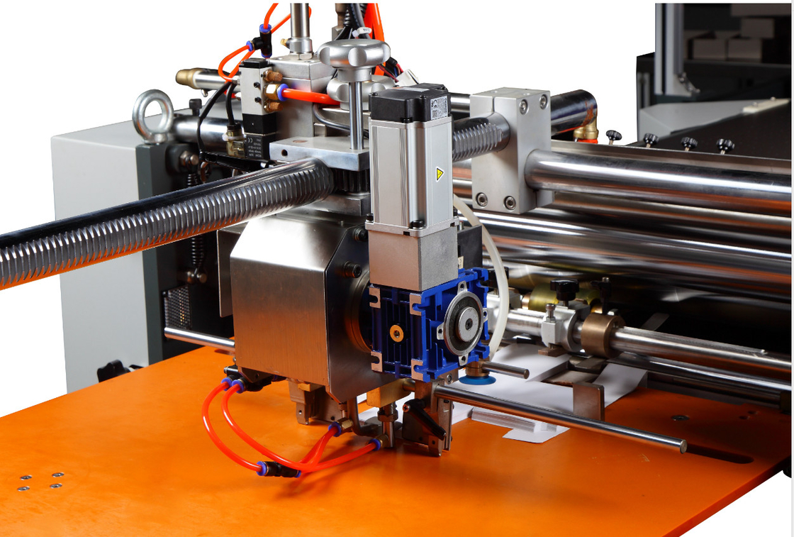 Posicionamento visual Máquina automática de fabricação de caixas Máquina de revestimento de capa dura Máquina de revestimento 20-30 PCS/MIN