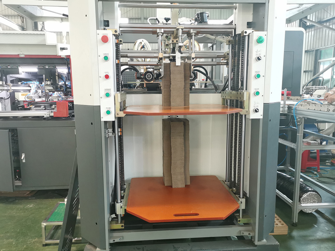 Máquina de fabricação de caixas rígidas automática de alta velocidade e multifunção 2 em 1 50-52pcs/min
