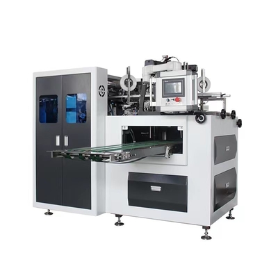 Máquina de colagem de canto de caixa rígida de alta velocidade 90pcs/min 3KW
