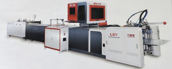 LY 485C PK Máquina de visão totalmente automatizada Sistema de embalagem de caixas Linha automática Máquina automática de formação de caixas Automática