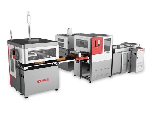 Linha de produção de caixas rígidas inteligentes de alta velocidade 20-30pcs/min