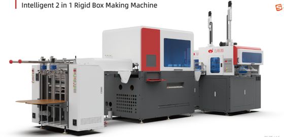 LY-HB3000CZ Rigid Box Making Machine Integrating German Multi Camera Technology and YAMAHA Robotic Arms
